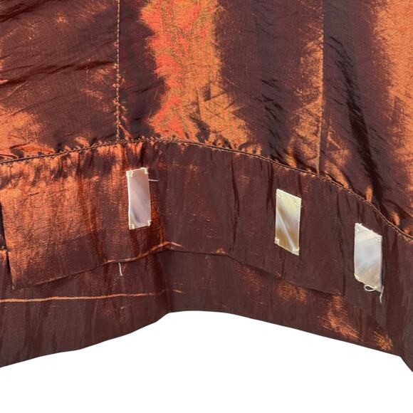 AuLac Designs Handmade in Vietnam 100% Silk Beaded Evening Jacket - Picture 4 of 11